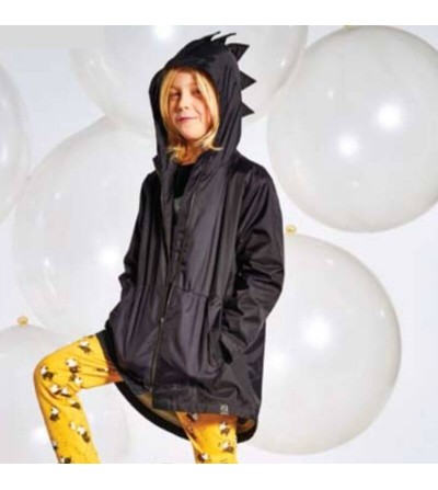 impermeable dinosaurio unisex con forro